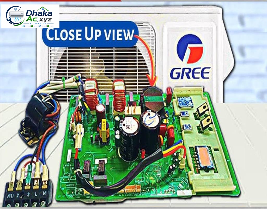 Non-Inverter AC Circuit repair (নন ইনভার্টার এসি সার্কিট রিপেয়ার)